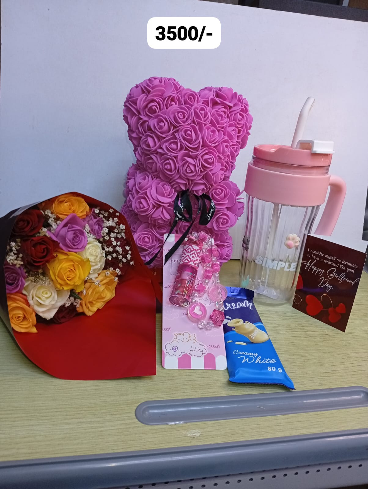 Girlfriend's gift package