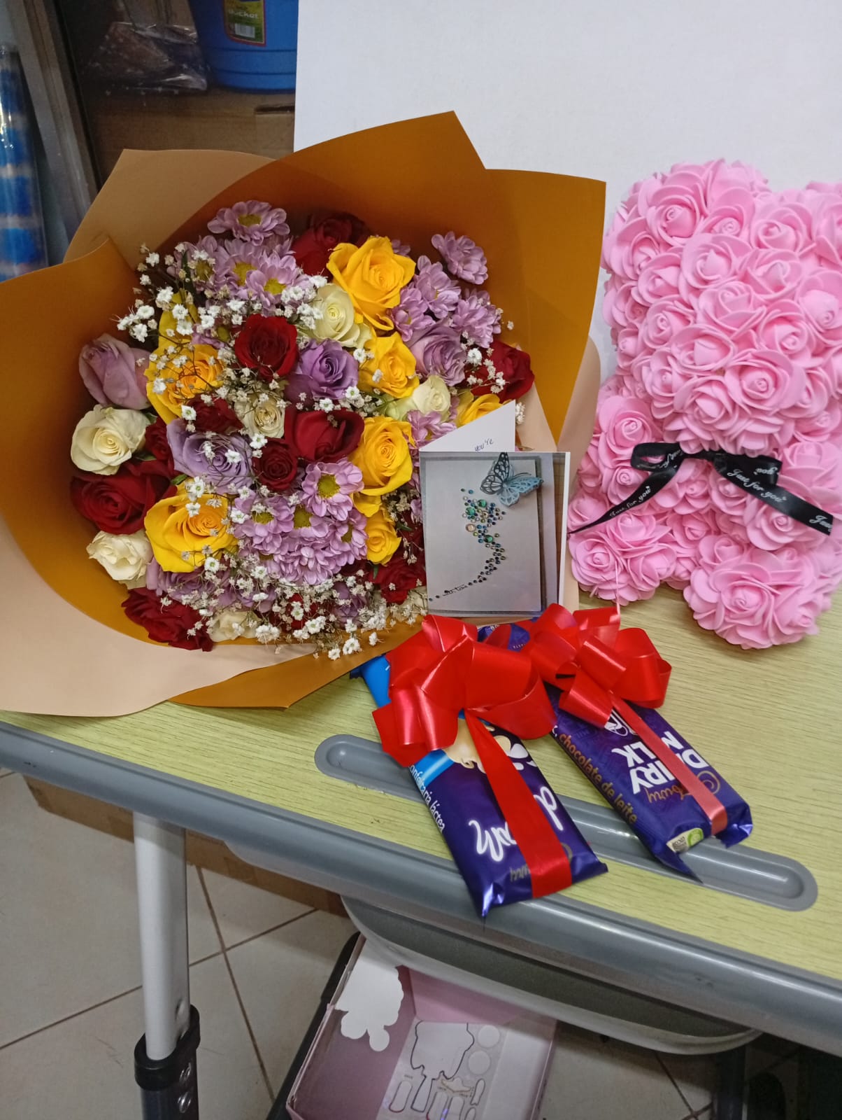 Beautiful suprise package