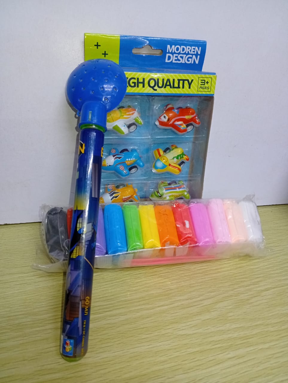 Bubble game, toy aeroplane, moulding+ free gift bag